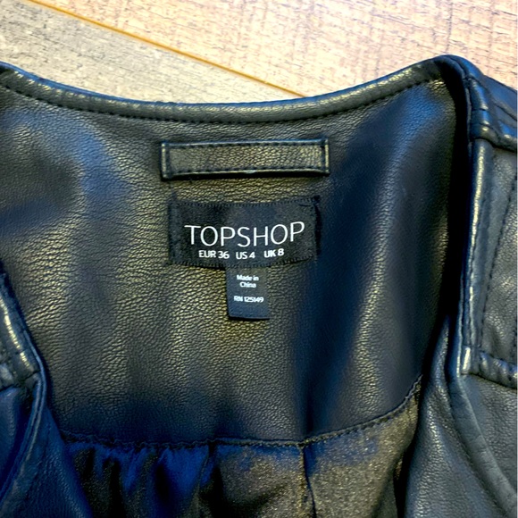 Brand new Topshop Vegan leather jacket. - Picture 2 of 6